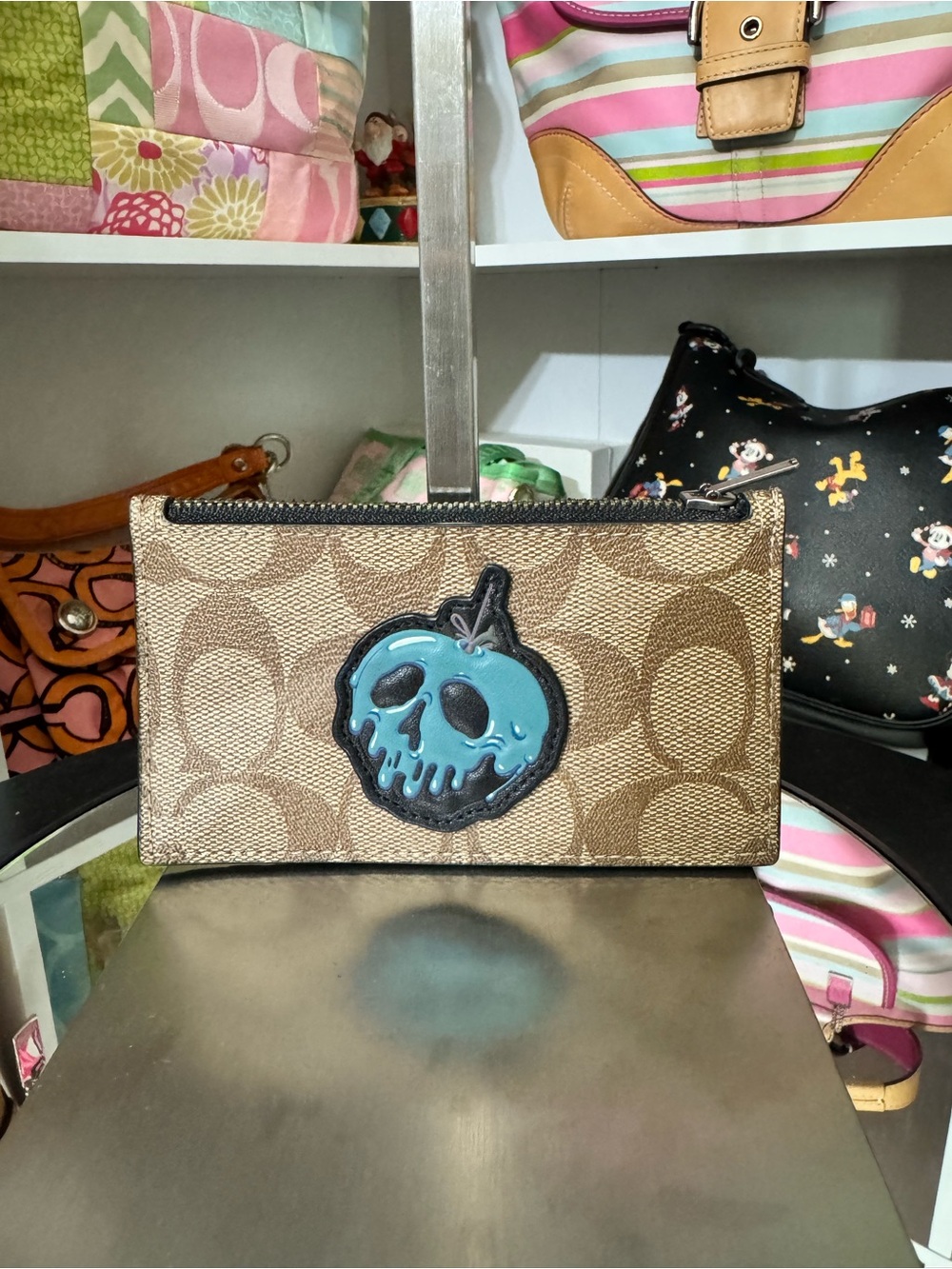 Coach x Disney Poison Apple Card Case